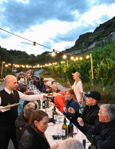 Grande tablée vins du Valais