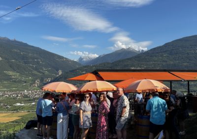 Abendliche Atmosphäre im engeren Sinne