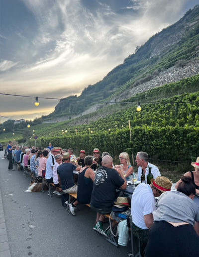 Tavolata aux Celliers de Sion