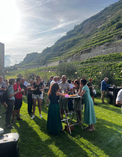 Dégustation vins en Valais