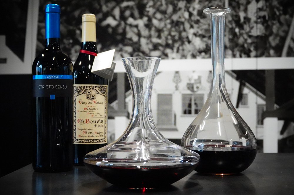 Choix de la carafe pour décanter un vin ?