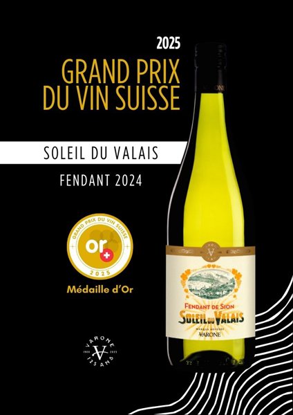 Gold medal-winning Fendant Soleil du Valais